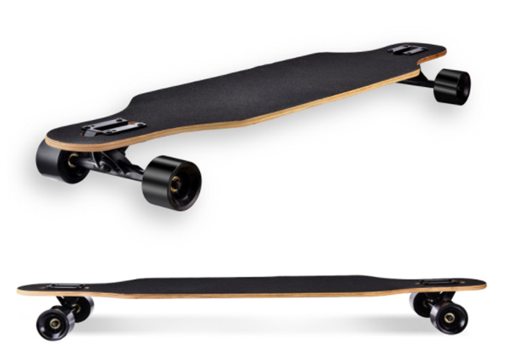 正东长板滑板可定制四轮枫木刷街代步滑板