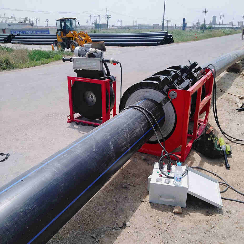 淄博地区出租PE管道热熔电熔焊接安装设备。